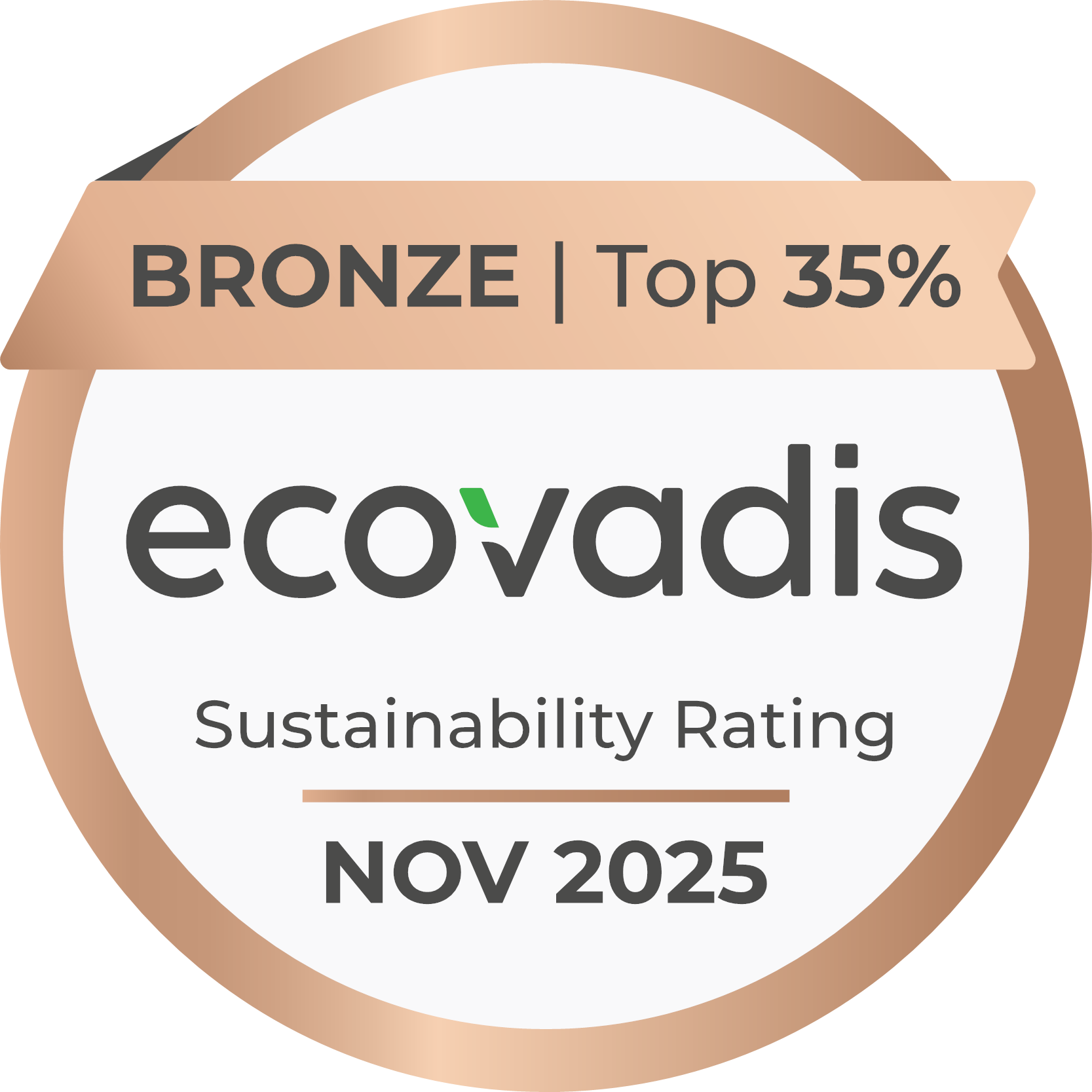 EcoVadis 可持续发展评级
